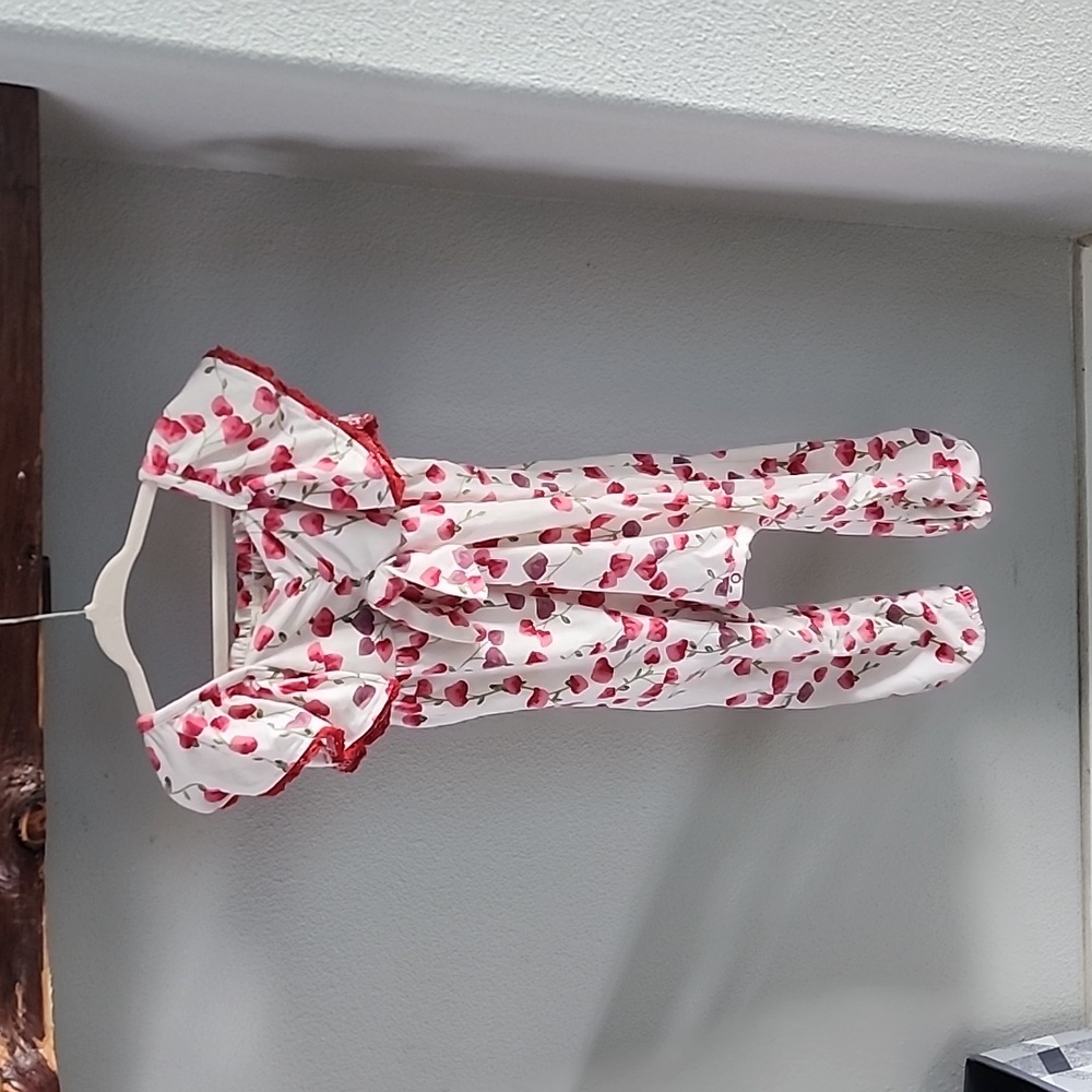 Girls Romper - Cherry Design